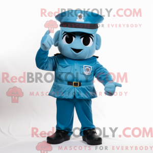 Turkis Navy Soldier maskot...