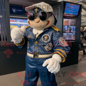 Navy Oyster mascot costume...