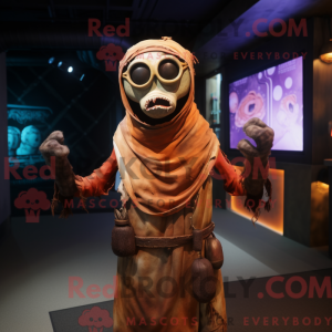 Rust Undead mascot costume...