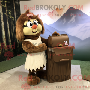 Brown Love Letter mascot...