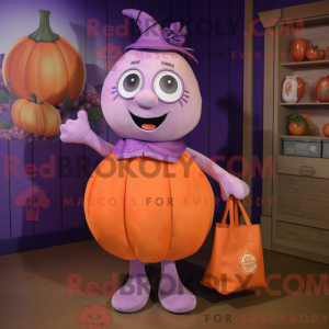 Lavender Pumpkin mascot...