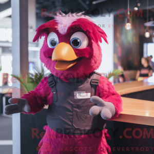 Disfraz de mascota Magenta...