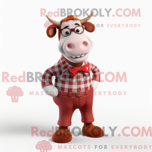 Red Guernsey Cow...