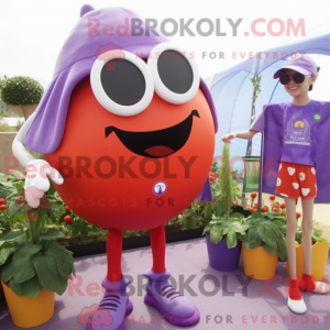 Lavender Tomato mascot...