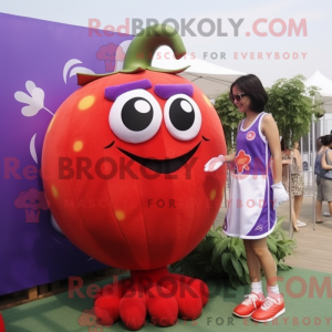 Lavender Tomato mascot...