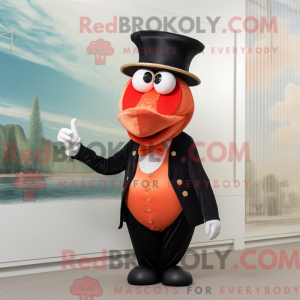 Peach Lobster mascot...