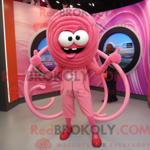 Maskottchenkostüm Pink...