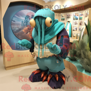 Disfraz de mascota Cangrejo...