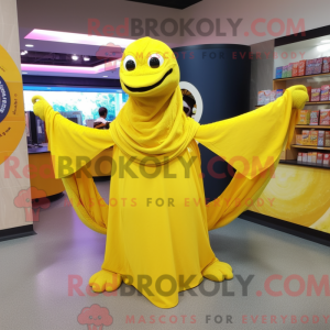 Yellow Titanoboa mascot...