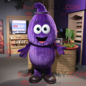 Purple Eggplant mascot...