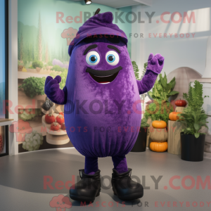 Purple Eggplant mascot...