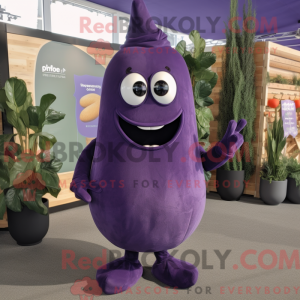 Purple Eggplant mascot...