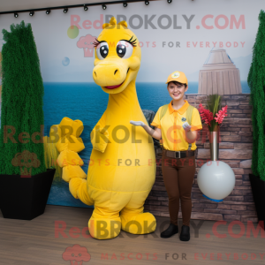Maskottchenkostüm Gelbes...