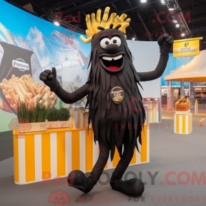 Costume mascotte de frites...