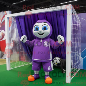 Purple Soccer Goal...