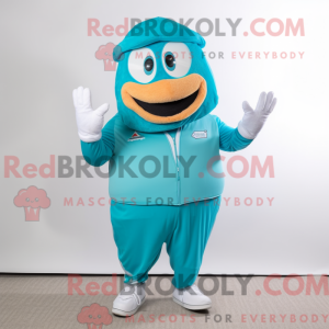Turquoise Shakshuka mascot...