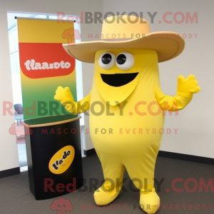 Yellow Fajitas mascot...