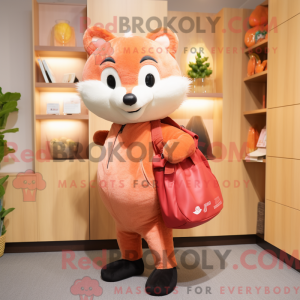 Peach Marten Maskottchen...