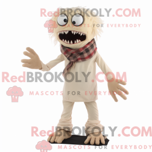 Figura de máscara de zumbi...