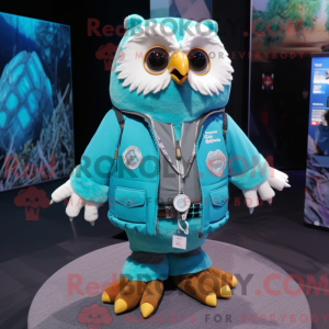 Costume mascotte de hibou...