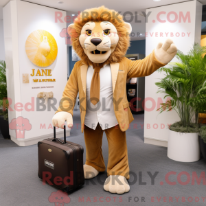 Tamer Lion mascot costume...