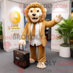 Tamer Lion-mascottekostuum...