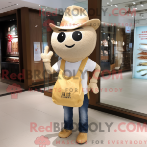 Beige Fried Rice mascot...