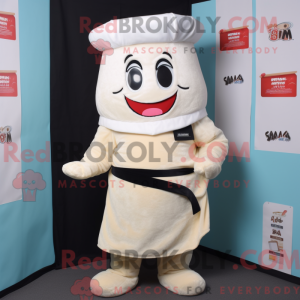Cream Sushi mascot costume...