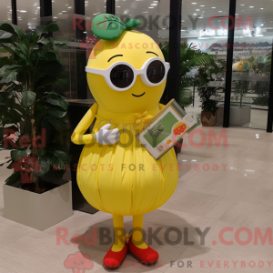 Lemon Yellow Tomato mascot...