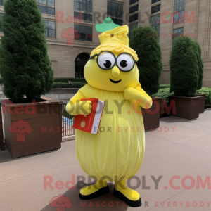 Lemon Yellow Tomato mascot...