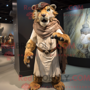 Säbelzahntiger-Maskottchenk...
