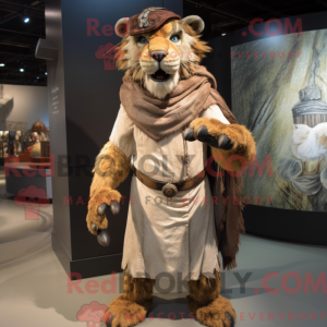 Saber-Toothed Tiger mascot...