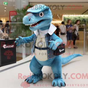 Cyan Tyrannosaurus...