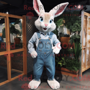 White Wild Rabbit mascot...