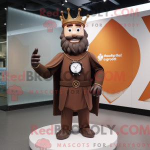 Brun King-maskotkostyme...