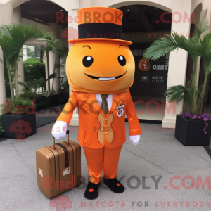 Orange Dim Sum mascot...