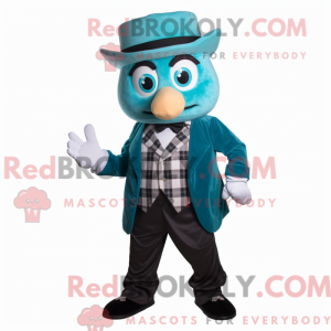 Teal Magician mascot...