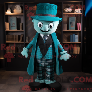 Teal Magician mascot...
