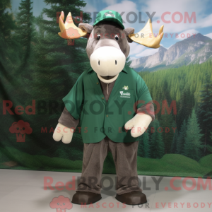 Forest Green Moose maskot...