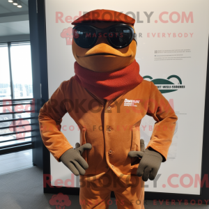 Costume mascotte de Rust...