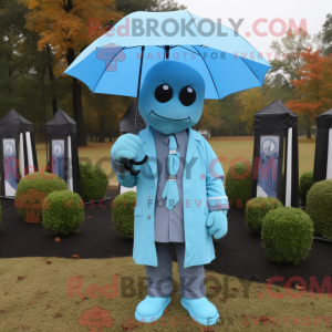 Sky Blue Graveyard mascot...