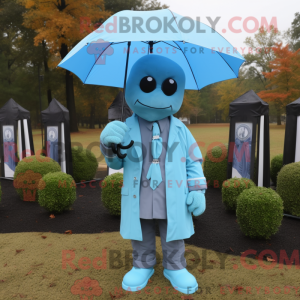 Sky Blue Graveyard maskot...