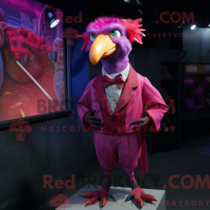 Figura de máscara Magenta...