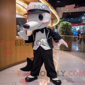 White Killer Whale mascot...