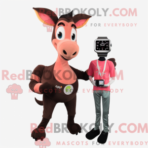 Costume mascotte d okapi...