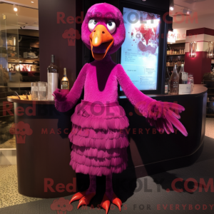 Magenta Dodo Bird...