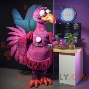Postava maskota Magenta...
