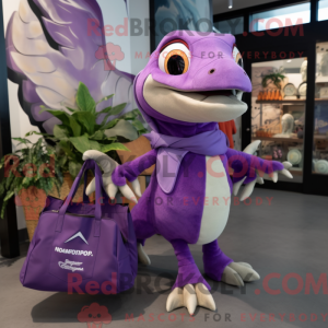 Purple Dimorphodon mascot...