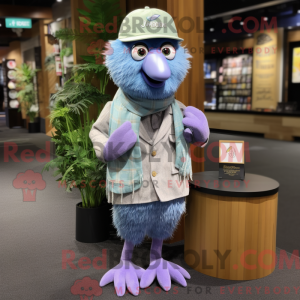 Lavendel Kiwi maskot...