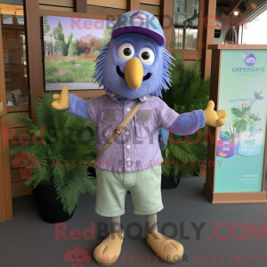 Lavender Kiwi mascot...